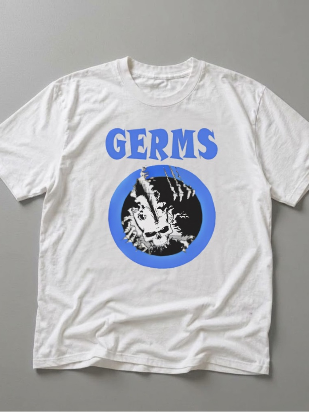 The Germs Rock Punk Music Band Graphic T-Shirt